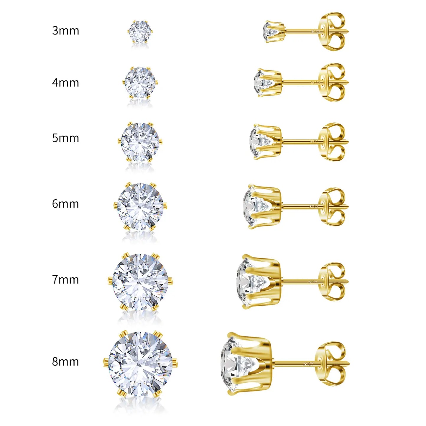 🔥Hot Sale💎Classic 6-Prong Moissanite Earrings💎