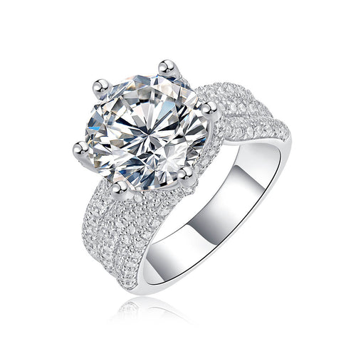 🔥Hot Sale💎S925 Luxury Moissanite Ring🎉