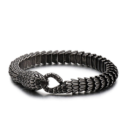💸The Key to Limitless Wealth - Shadow Scale Eagle Head Bracelet🦅