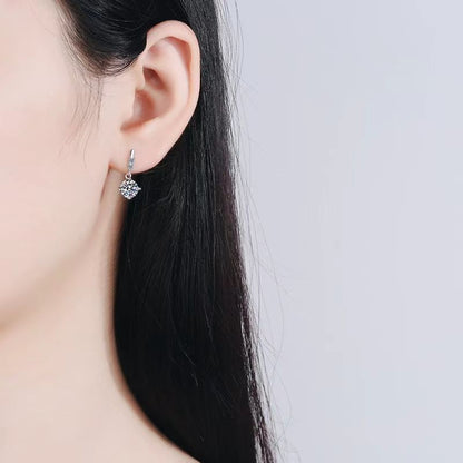 🔥Hot Sale💎Dazzling Moissanite Drop Earrings