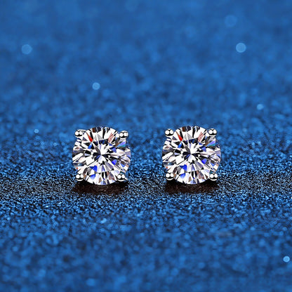 🔥Hot Sale💎Classic Four-Prong Moissanite Earrings
